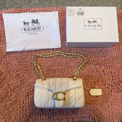 Women es White Leather Purse Bag