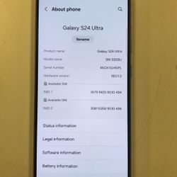 Samsung Galaxy S24 Ultra 512gb Unlocked 