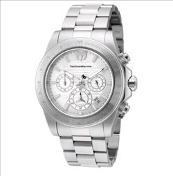Technomarine Manta Ray Chronograph White Dial Men's Watch TM-219000