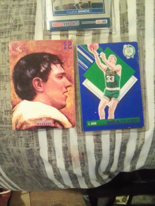 Larry Bird On The Celtics Also A Quarterback Jim Kelly On The Buffalo Bills