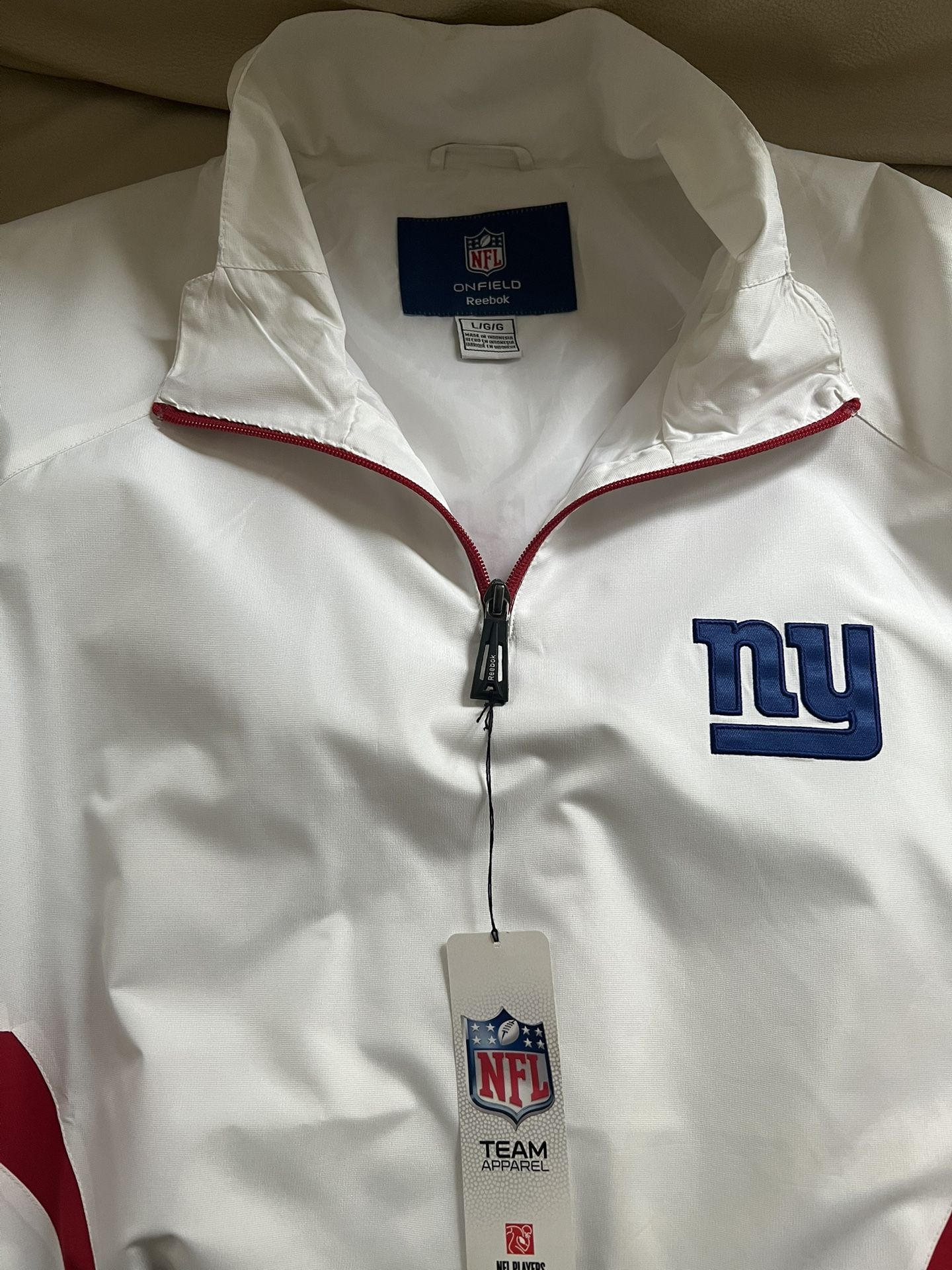 NY Giants Windbreaker