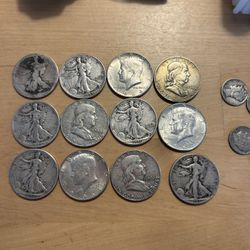 Last 4 Halves Silver Rolls