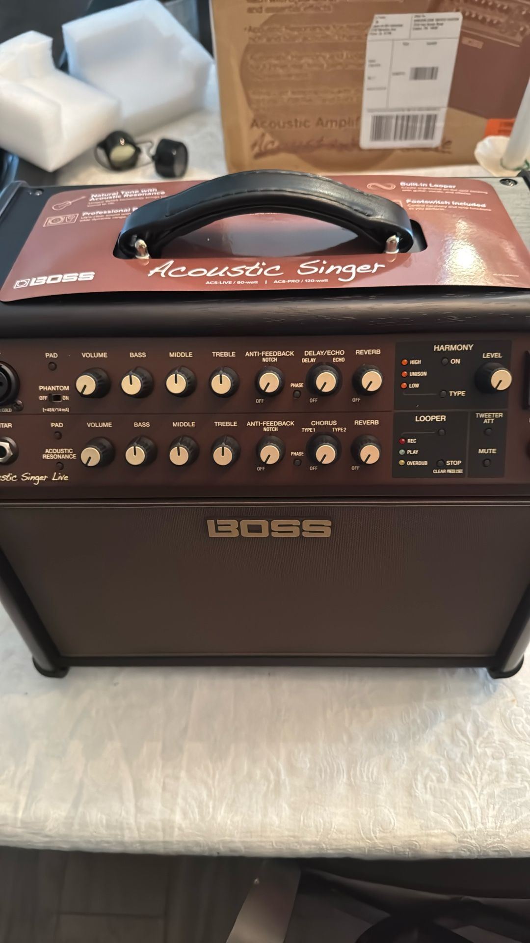 Boss Acoustic Amplifier