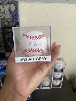Josiah gray fanatics signed autograph dodgers baseball signed nationals COA
