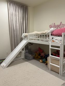 Bunk bed with slide