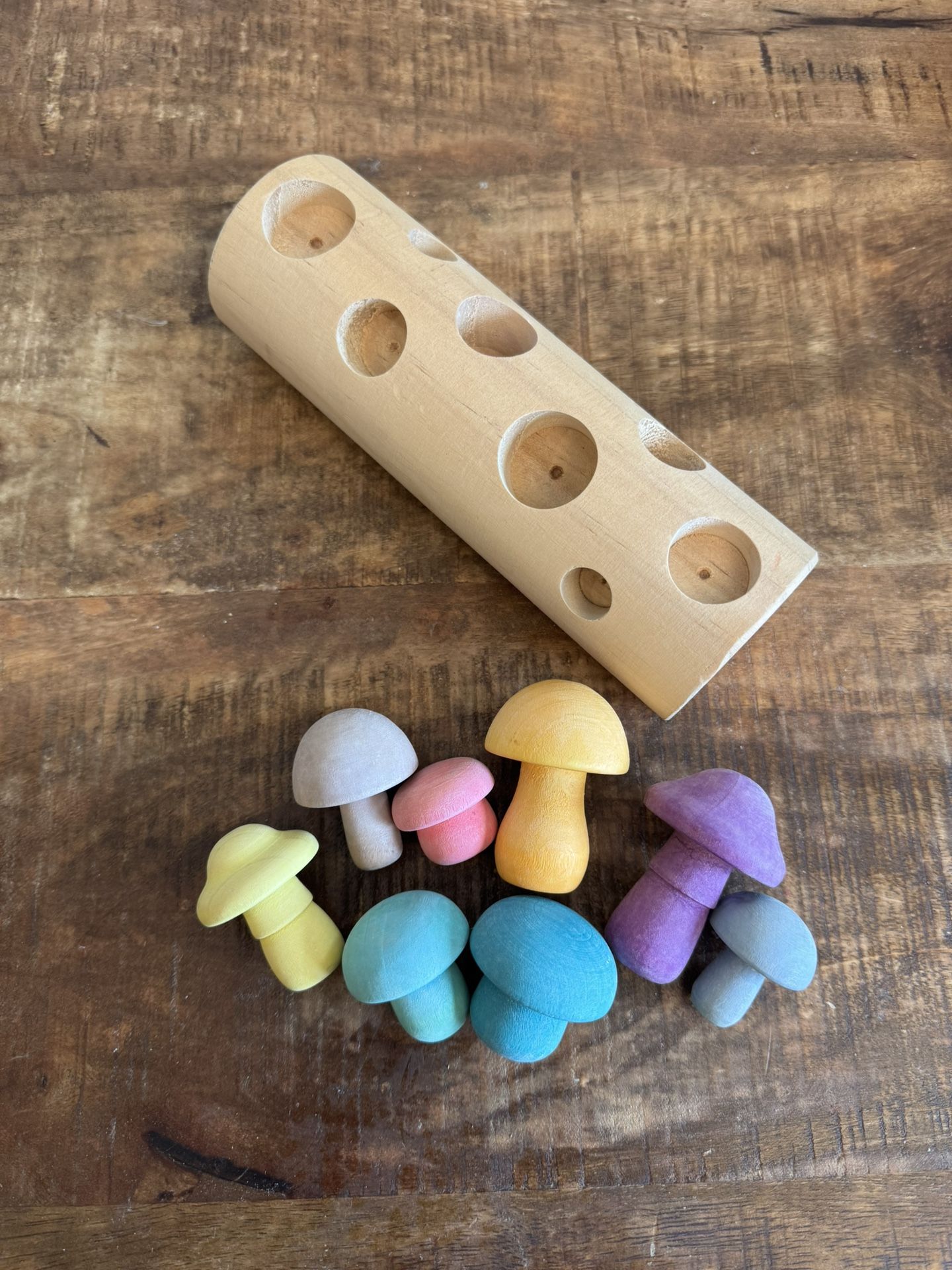 Woodland Mushroom Sorting Toy