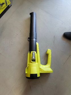 ⚠️TOOL ONLY⚠️  RYOBI ONE+ 18V 90 MPH 250 CFM Cordless Battery Leaf Blower/Sweeper  💲 Retail is about $79  • 90 MPH air speed  • 250 CFM airflow  • Co