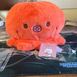 Orange Octopus Plushie Boutique Dolls
