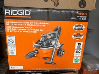 RIDGID WD4070 4-Gallon Wet/Dry Vacuum