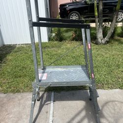 Construction Step Ladder Platform 