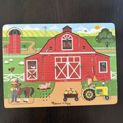 Melissa & Doug Around The Farm Sound Puzzle