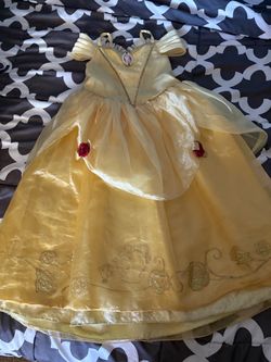 Disney Belle Beauty and the Beast Girls Costume Dress