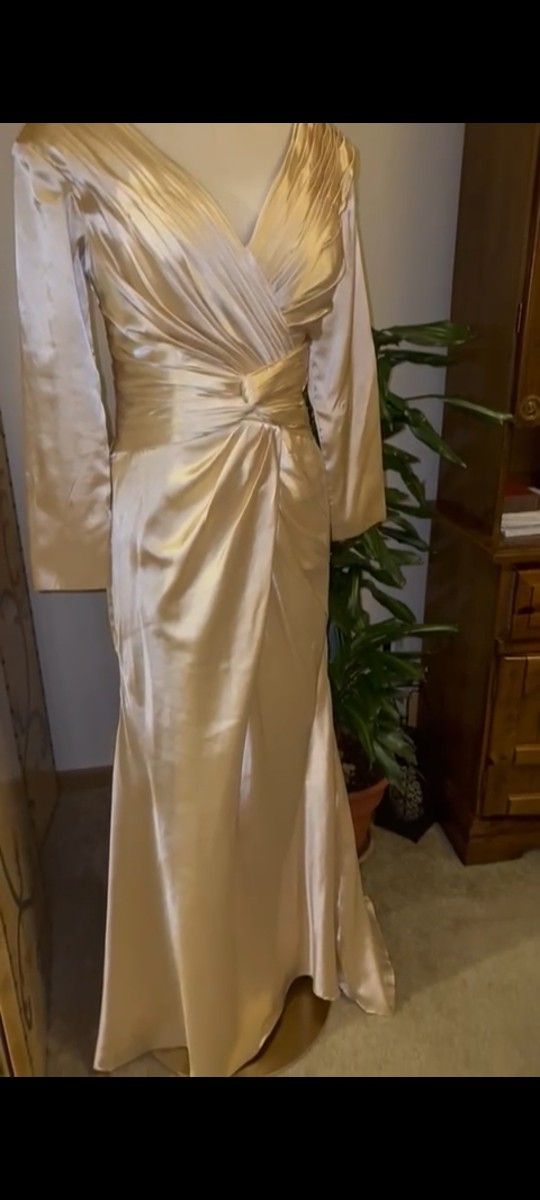 Elegant Satin Dress