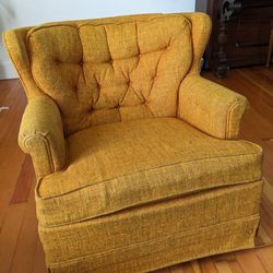 Vintage Orange Chair