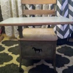 Vintage School Desk
