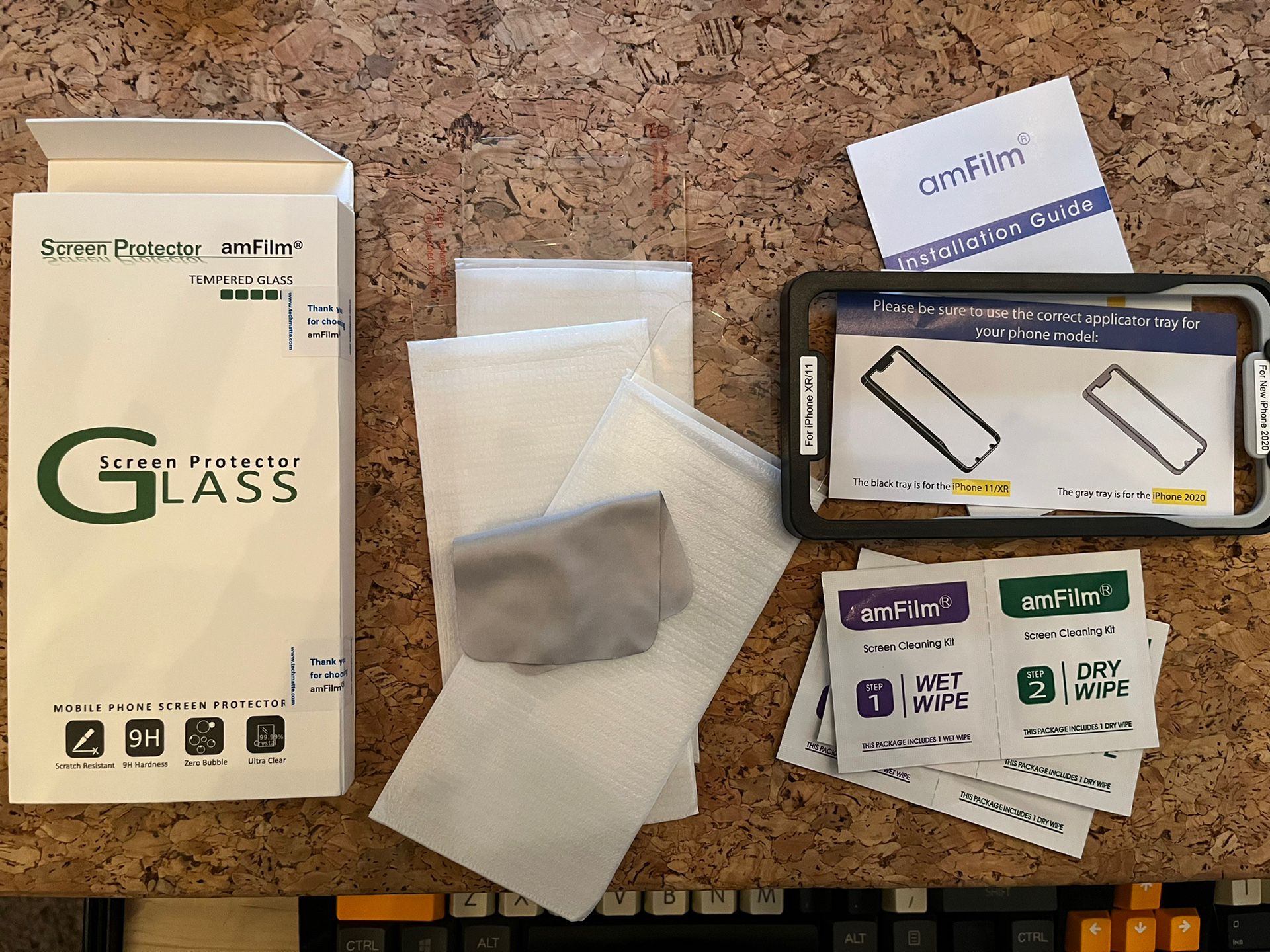 3x Screen Protector size: 6.1” **NEW**