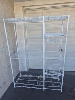 Metal shelf