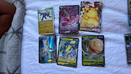 Pokémon cards.