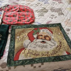 Christmas Placemats And Towels