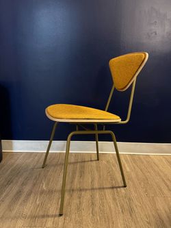 Armless mid-century chairs (2)
