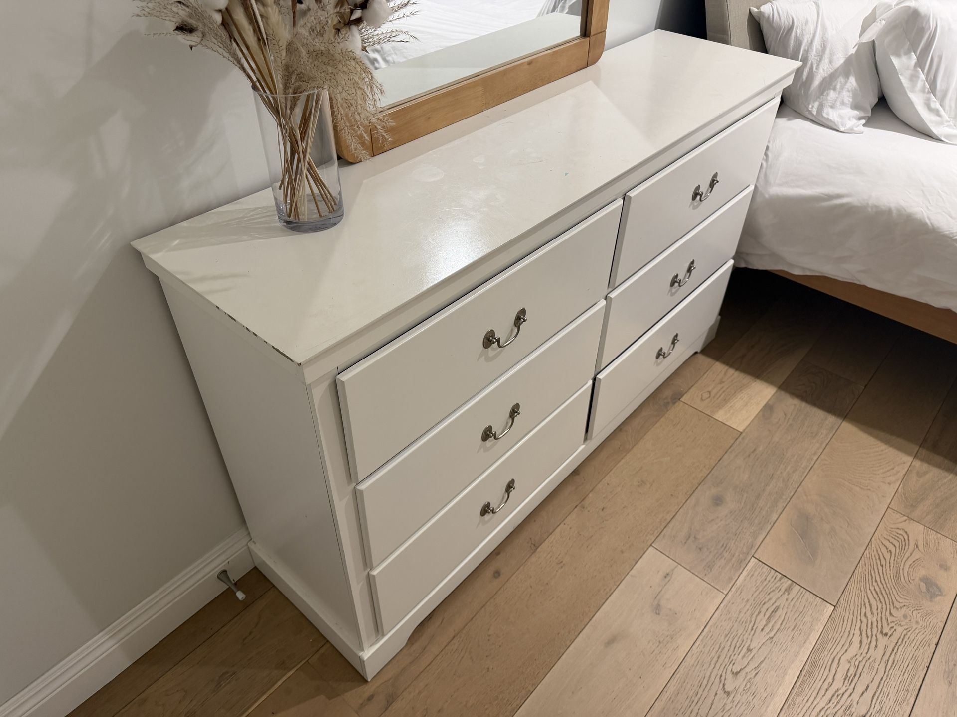 white 6 drawer dresser modern Buylateral Zuri Six Drawer Chest White : Target