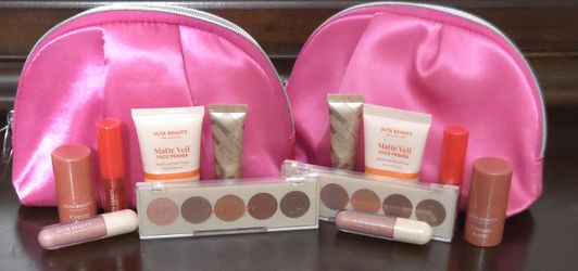 2 Sets Ulta Makeup Bags & Products