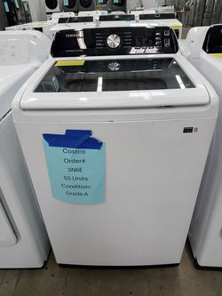 Samsung washer and dryer set.