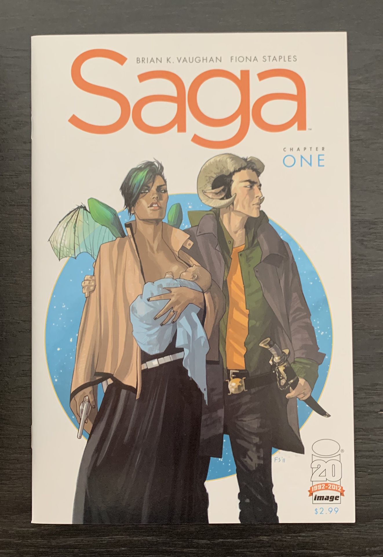 Saga #1 & #2 - Both 1st Print - Both NM+ Image Comics