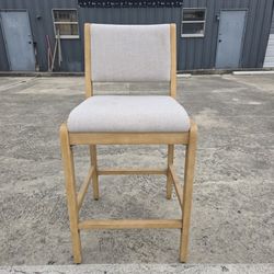 Budget Counter Height Stool, Just 1,  Light Superficial Stains On The Seat As Shown, Sturdy And Stable 