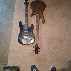 Ibanez Bass & Sawtooth Electric Gutars 
