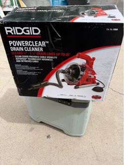 Ridgid drain cleaner