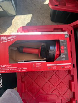 Milwaukee TrapSnake 25' Auger with Cable Drive