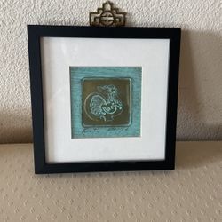 Chinese Rooster Artwork