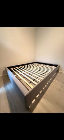 Queen size bed frame