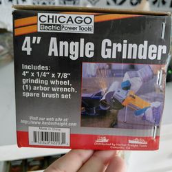 New 4" angle grinder tools