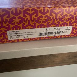 Tory Burch Denise Wedge-Split Suede