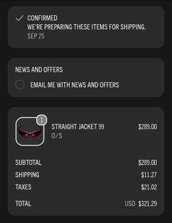 Oakley NEW Cactus Jack Staight Jacket 99 NEW