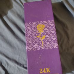 24k Gold Rose
