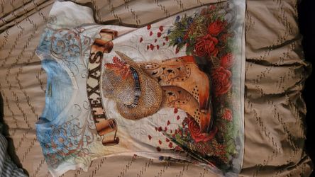 Texas rhinestone top