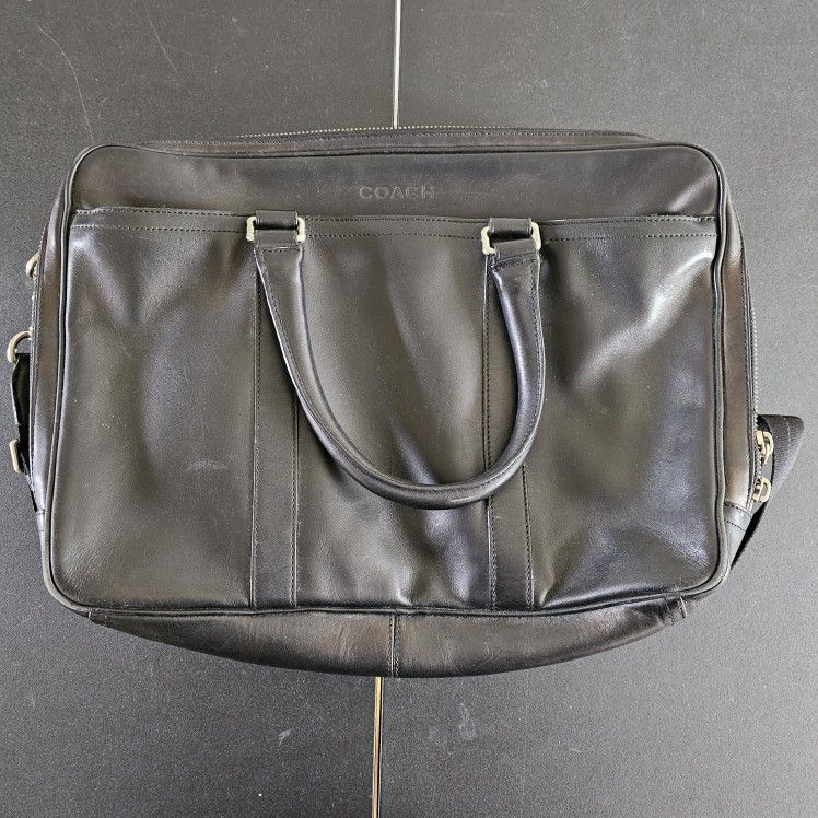 Coach Brand Leather Messenger Bag