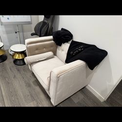 Accent Chair And Ottoman 
