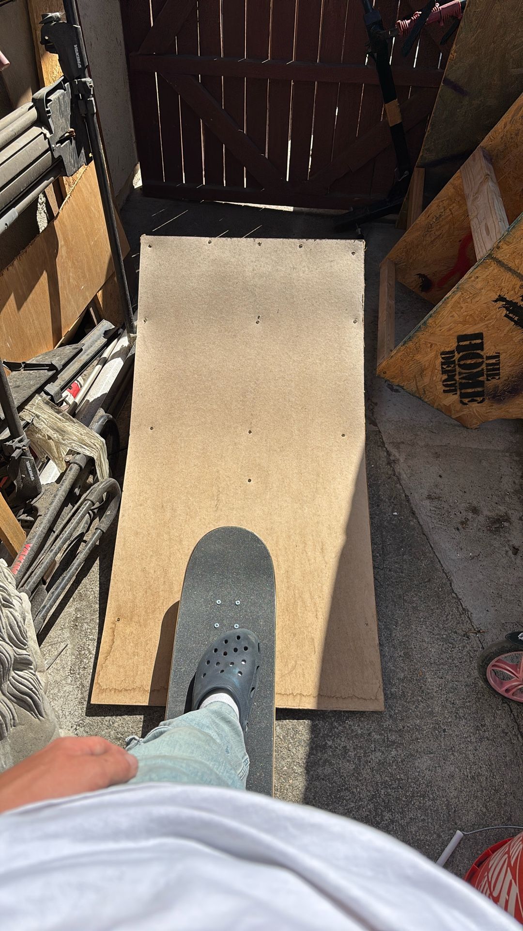 BIKE SKATEBOARD RAMP