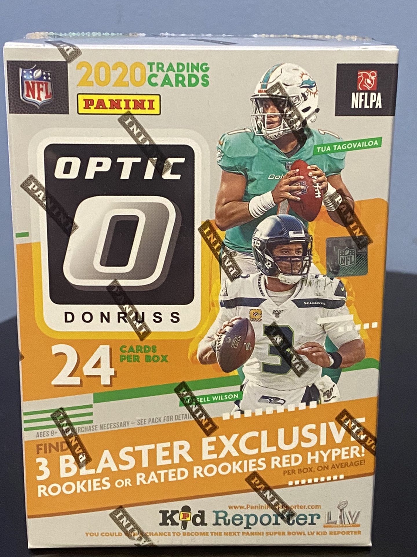 Panini Donruss Optic 2020 NFL Blaster Football Box Fanatics Exclusive Red Hyper