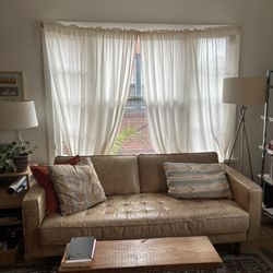 Leather Couch 