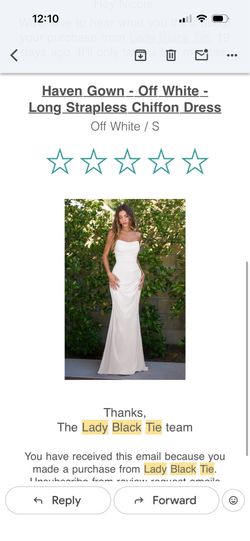 White Chiffon Dress