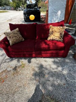 Queen sofa sleeper & chair