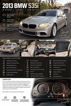 2013 BMW 535i