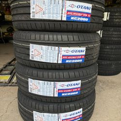 (4) - 215/45/17 Otani KC2000 Tires