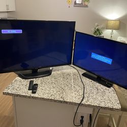 Two TVs 40 Inch And 32 Inch 