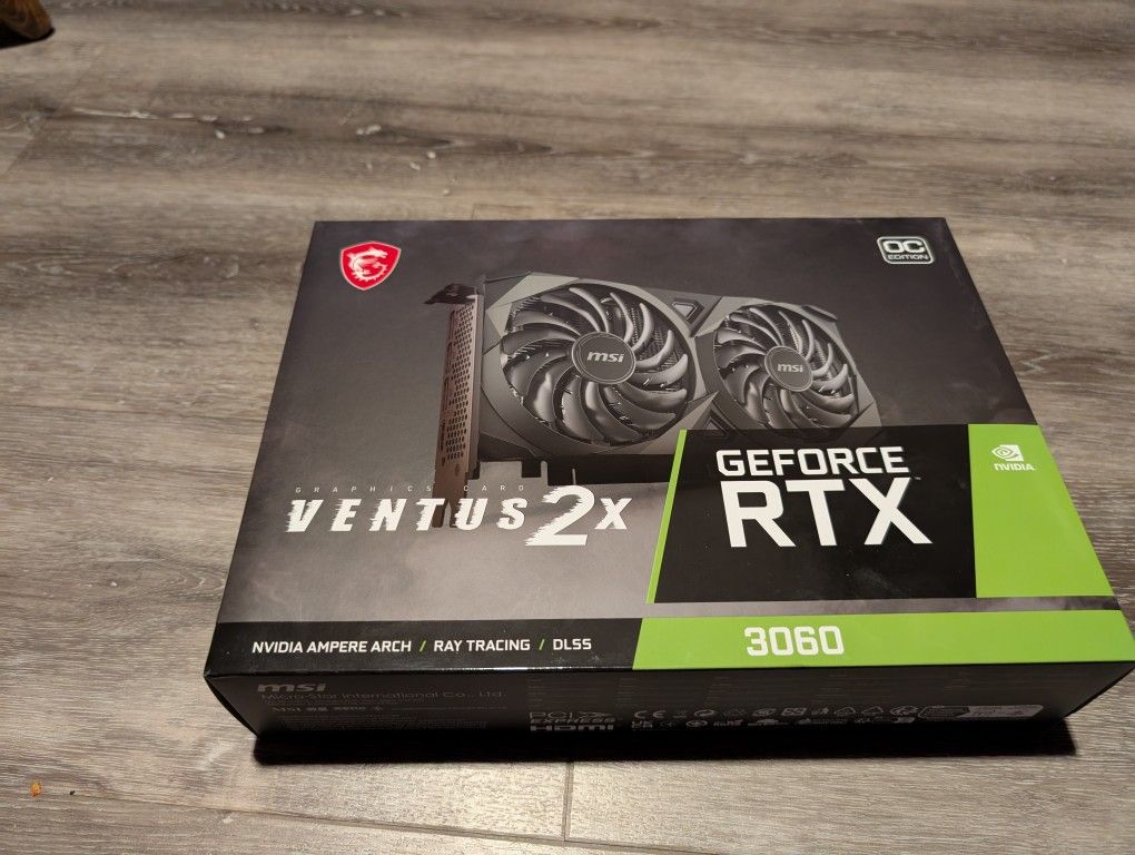 Rtx 3060. MSI Ventus 2x